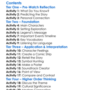 Legends Sxwexwxiyam The Story Of Siwash Rock 2000 Worksheet Activity Booklet