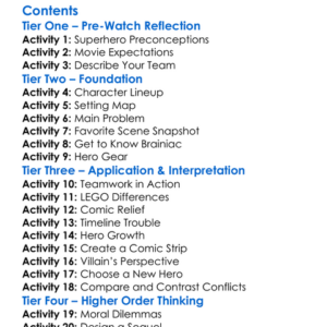 Lego Dc Comics Super Heroes Justice League Worksheet Activity Booklet