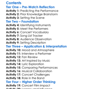 Levon Helm Ramble At The Ryman 2009 Worksheet Activity Booklet