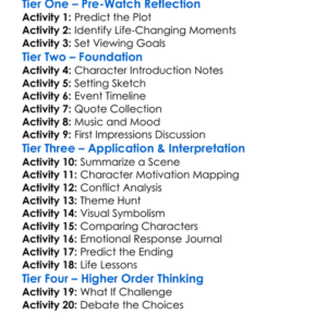 Life Changes Everything 2017 Worksheet Activity Booklet