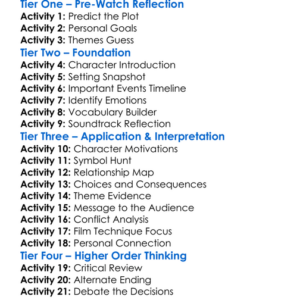 Life In A Year 2020 Worksheet Activity Booklet