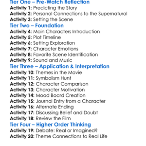 Light From Light 2019 Worksheet Activity Booklet