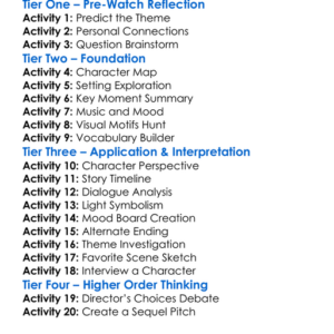 Light Motif 2014 Worksheet Activity Booklet