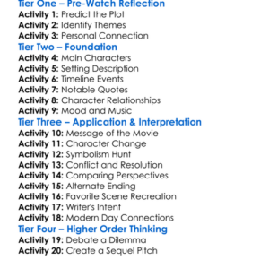 Light Of The World 2025 Worksheet Activity Booklet