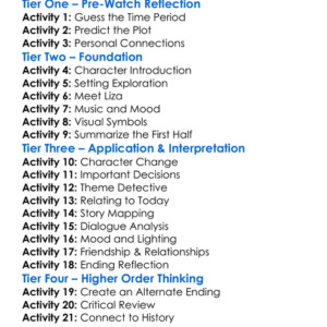 Liza Liza Skies Are Grey 2016 Worksheet Activity Booklet