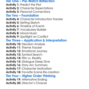 Locked 2025 Worksheet Activity Booklet