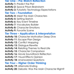 Lockout 2012 Worksheet Activity Booklet