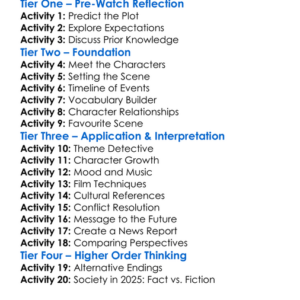 London Calling 2025 Worksheet Activity Booklet