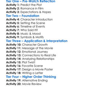 Love Again 2023 Worksheet Activity Booklet