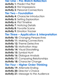 Love At First Glance 2017 Worksheet Activity Booklet