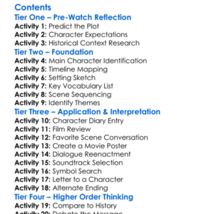 Love Courage And The Battle Of Bushy Run 2024 Worksheet Activity Booklet