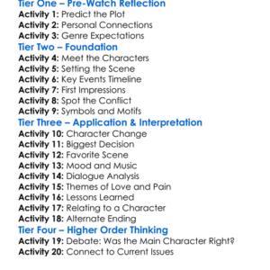 Love Hurts 2025 Worksheet Activity Booklet
