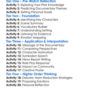 Love In The Time Of Fentanyl 2023 Worksheet Activity Booklet