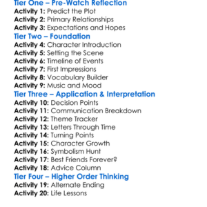 Love Rosie 2014 Worksheet Activity Booklet
