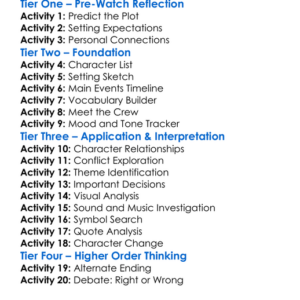 Low Tide 2018 Worksheet Activity Booklet