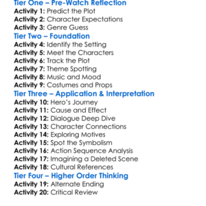 Machete 2010 Worksheet Activity Booklet