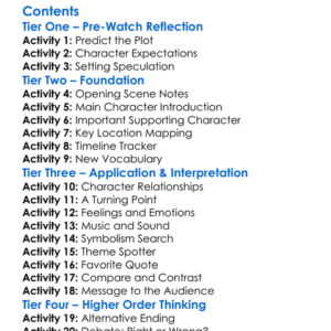 Mackendrick The Man Who Walked Away 1986 Worksheet Activity Booklet