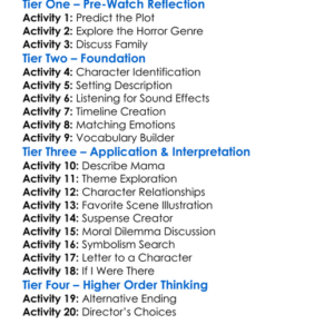 Mama 2013 Worksheet Activity Booklet