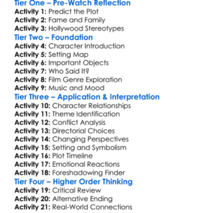 Maps To The Stars 2014 Worksheet Activity Booklet