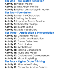 Married By Mistake 2023 Worksheet Activity Booklet