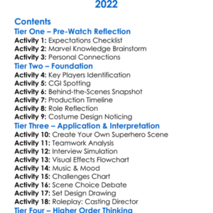 Marvel Studios Assembled The Making Of She-Hulk Attorney At Law 2022 Worksheet Activity Booklet