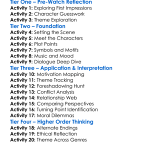 Match Point 2005 Worksheet Activity Booklet