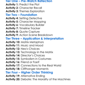 Matrix 3 Worksheet Activity Booklet