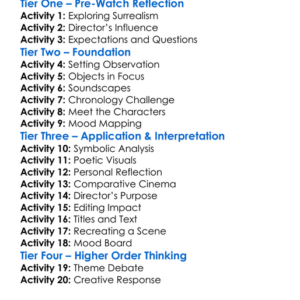 Maya Derens Sink 2011 Worksheet Activity Booklet