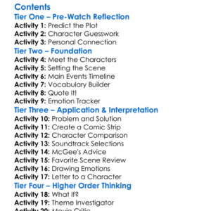 Mcgee And Me A Star In The Breaking 1989 Worksheet Activity Booklet