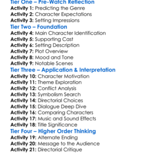 Mean Spirited 2023 Worksheet Activity Booklet
