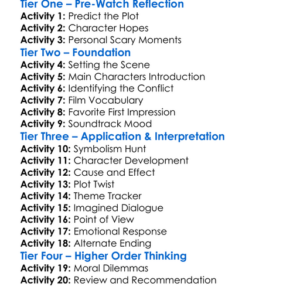 Meat Cleaver 2024 Worksheet Activity Booklet