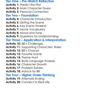 Meet Bill 2007 Worksheet Activity Booklet