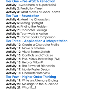 Megamind Vs The Doom Syndicate Worksheet Activity Booklet