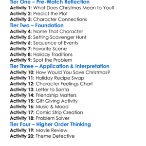 Mickey Saves Christmas 2022 Worksheet Activity Booklet