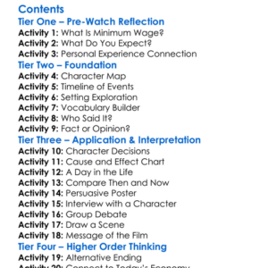Minimum Wages The New Economy 1992 Worksheet Activity Booklet