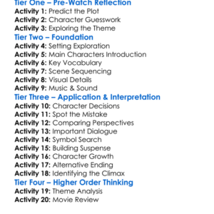 Mistaken 2011 Worksheet Activity Booklet