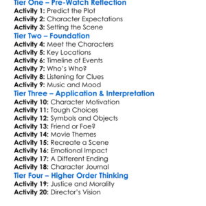 Mob Handed 2016 Worksheet Activity Booklet