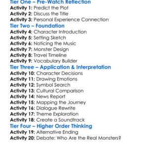 Monsters 2010 Worksheet Activity Booklet