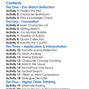 Mortal Kombat Legends Battle Of The Realms 2021 Worksheet Activity Booklet