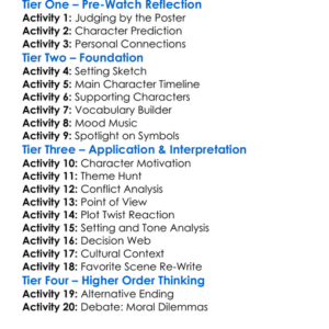 Most Beautiful Island 2017 Worksheet Activity Booklet