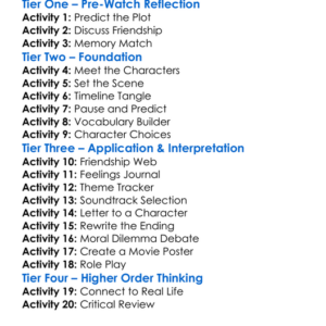Moving On 2023 Worksheet Activity Booklet