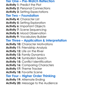 Mud 2013 Worksheet Activity Booklet