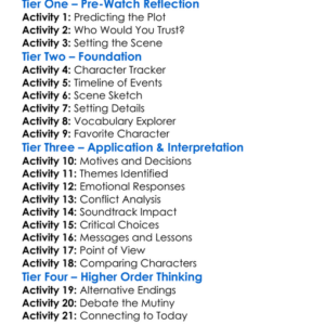 Mutiny 2021 Worksheet Activity Booklet