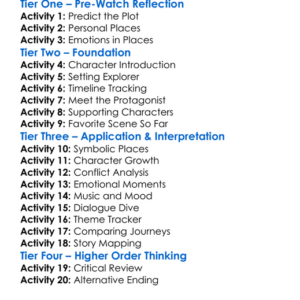 My Seven Places 2014 Worksheet Activity Booklet