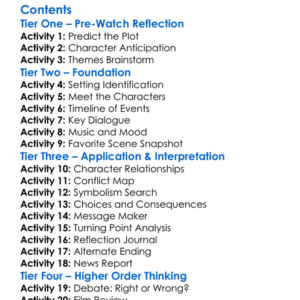 Namas Dei The Tucker J James Story 2025 Worksheet Activity Booklet