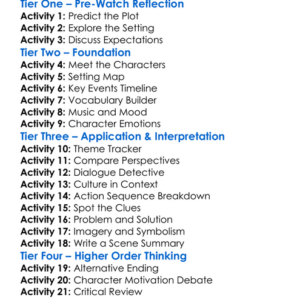 Navajo Blues 1996 Worksheet Activity Booklet