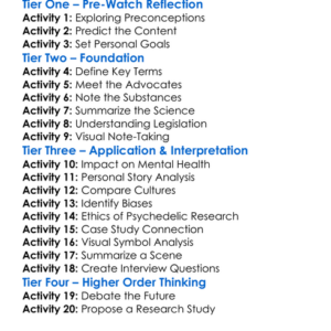 Neurons To Nirvana 2013 Worksheet Activity Booklet