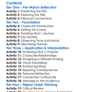 Nick Bradley Might Be An Alcoholic 2010 Worksheet Activity Booklet