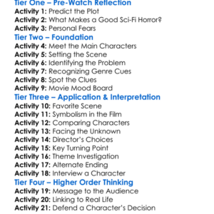 Nope 2022 Worksheet Activity Booklet