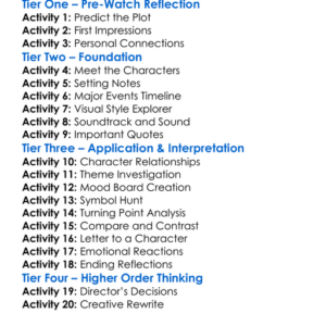 North Of Vortex 1991 Worksheet Activity Booklet